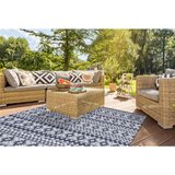 Kayoom RAVNO TKANA PREPROGA 80/150 cm taftano modra | Shoptok.si