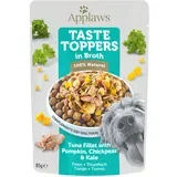 Varčno pakiranje Taste Toppers vrečke v bujonu 24 x 85 g - Tuna z bučo, listnatim ohrovtom & čičeriko