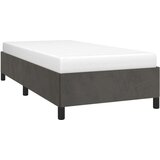  Posteljni okvir temno siv 90x190 cm žamet, (20723665) | Shoptok.si