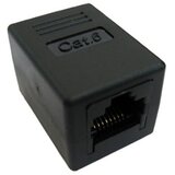 Secomp value RJ45 coupler cat6, UTP, black ( 1693 ) Cene