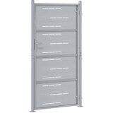  Vrtna vrata 85 x 174 cm Nehrđajući čelik Može se zaključati | shoptok.hr