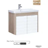 lavabo sa ormarićem medijapan mostar 70cm bela