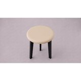  Tabure KUBE prečnik 36 cm crna/bež | Eponuda.com