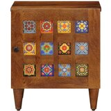  Nočna omarica Rjava 40 x 33,5 x 46 cm Masiven les manga, (5000107200) | Shoptok.si