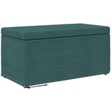  Stolica Temno zelena 81 x 41 x 40 cm Tkanina in obdelano les, (5000302389) | Shoptok.si