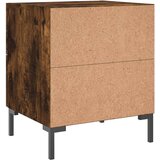  Noćni ormarići 2 kom boja hrasta 40x35x47 5cm konstruirano drvo | shoptok.hr