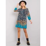 Och Bella Dress-TW-SK-BI-2667-2.92P-Sea Cijene