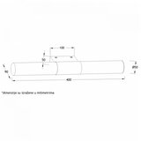 Vesta 146 ZIDNA LAMPA LED 8W 4200K | ePonuda.com