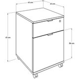 Hanah home višenamenska komoda Rkm-311-Ax-1 | Eponuda.com