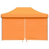 vidaXL Zložljivi pop-up šotor za zabave 4 stranice oranžna | Shoptok.si