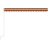  Tenda na automatsko uvlačenje 400 x 300 cm narančasto-smeđa | shoptok.hr