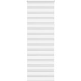 vidaXL Zebra senčilo bela 70x200 cm tkanina širina 65,9cm poliester | Shoptok.si