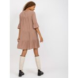 Sublevel Dress-D73761M30214A3-dark beige | ePonuda.com