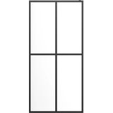 Pregrada za tuširanje od prozirnog kaljenog stakla 80 x 195 cm | shoptok.hr