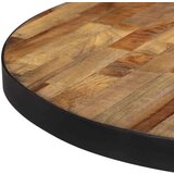 vidaXL Stolić za kavu okrugli Ø55x40 cm od masivne obnovljene tikovine | shoptok.hr