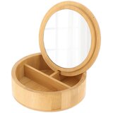 Tendance organizator okrugli s ogledalom, bambus Cijene