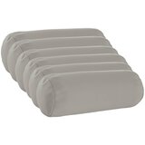  Presvlaka za jastuk 6 pcs HEERLEN Siva Ø 15 x 40 cm Poliester | shoptok.hr