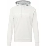 Hummel Sportska sweater majica siva melange / bijela / bijela melange