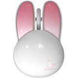 MOFII BREZŽIČNA MIŠKA + BLUETOOTH RABBIT M6DM GLOSSY (BELO-ROZA), (5000086341) | Shoptok.si