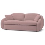 Bobochic Paris Svijetlo ružičasta sklopiva sofa 235 cm Cezanne – | shoptok.hr