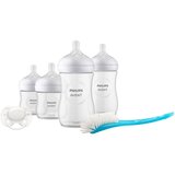 Philips Set za novorođenče Natural Response, 4 flašice, četka i cucla u