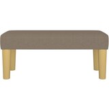  Klupa smeđesiva 70 x 30 x 30 cm od tkanine | shoptok.hr
