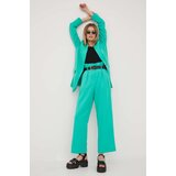 Vero Moda Hlače žensko, zelena barva, | Shoptok.si
