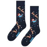 Happy Socks Dokolenke SLEIGH Modra Cene