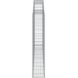  Lučne gabionske košare 3 kom 300x30x160/180cm pocinčano željezo | shoptok.hr