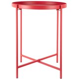 Leitmotiv Kovinska okrogla stranska mizica ø 40 cm Meseta – | Shoptok.si