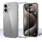 Cyoo Silikonski ovitek za Apple iPhone 16, prozoren | Shoptok.si