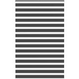 vidaXL Zavjesa zebra crna 140x230 cm širina tkanine 135,9 cm poliester Cijene