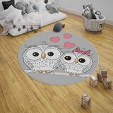  Okrugli tepih za dečiju sobu 120x120cm - Dve Sove, TG-202 | ePonuda.com