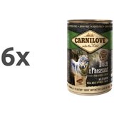 Carnilove dog adult- raca & fazan, 400g 6 x 400 g Cene