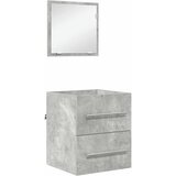  Set namještaja za kupaonicu s ladicama Siva 41 x 38,5 x 48 cm | shoptok.hr
