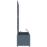  Vrtna saksija 3 pcs Svijetlo siva 120 x 40 x 142 cm Plastika | shoptok.hr