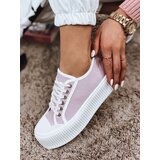 DStreet Trampki damskie ELIDA fioletowe | Shoptok.si
