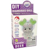 DIY Diamond Creative Kit White Reindeer 3D | shoptok.hr