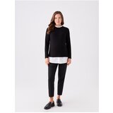 LC Waikiki High Neck Plain Long Sleeve Maternity T-Shirt | ePonuda.com