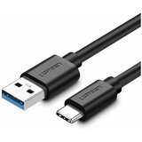 Ugreen kabel USB-A 3.0 USB-C nikelj 2 m, črn, US184 u