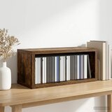  Stalak za CD-ove Dimljeni hrast 40 x 17 x 17 cm | shoptok.hr