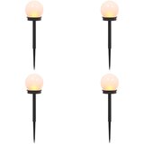  Solarna svjetla za vanjsku upotrebu s tlošcem 4 pcs 38,5 cm ABS | Eponuda.com