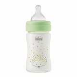 Chicco pe staklena flašica,uni,silikon,150ml ( A100066 ) Cene