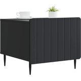  Kava Stol s ladicama Crna 49 x 50 x 42 cm Konstruirano drvo | shoptok.hr