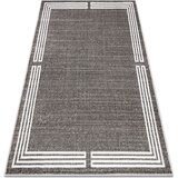 RugsX Preproge Preproga MATEO 8034/944 Moderna okvir - strukturno 160x220 cm Siva | Shoptok.si