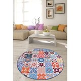 Conceptum Hypnose ceramico okrugli multicolor tepih sa printom 100 cm (882CHL2714)