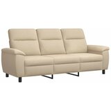  Set sofe 2 pcs Krem Tkanina - Krem 2-sjedalna (140 cm) + 3-sjedalna | shoptok.hr