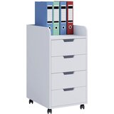 MID.YOU Predalnik Na Kolescih Konal, Bela | Shoptok.si
