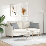  Jastučići za sofu 2 pcs Svijetlo siva 60 x 40 cm tkanina | shoptok.hr
