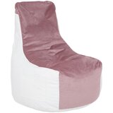 XORA VREČA ZA SEDENJE, bela, svetlo roza tekstil Cene